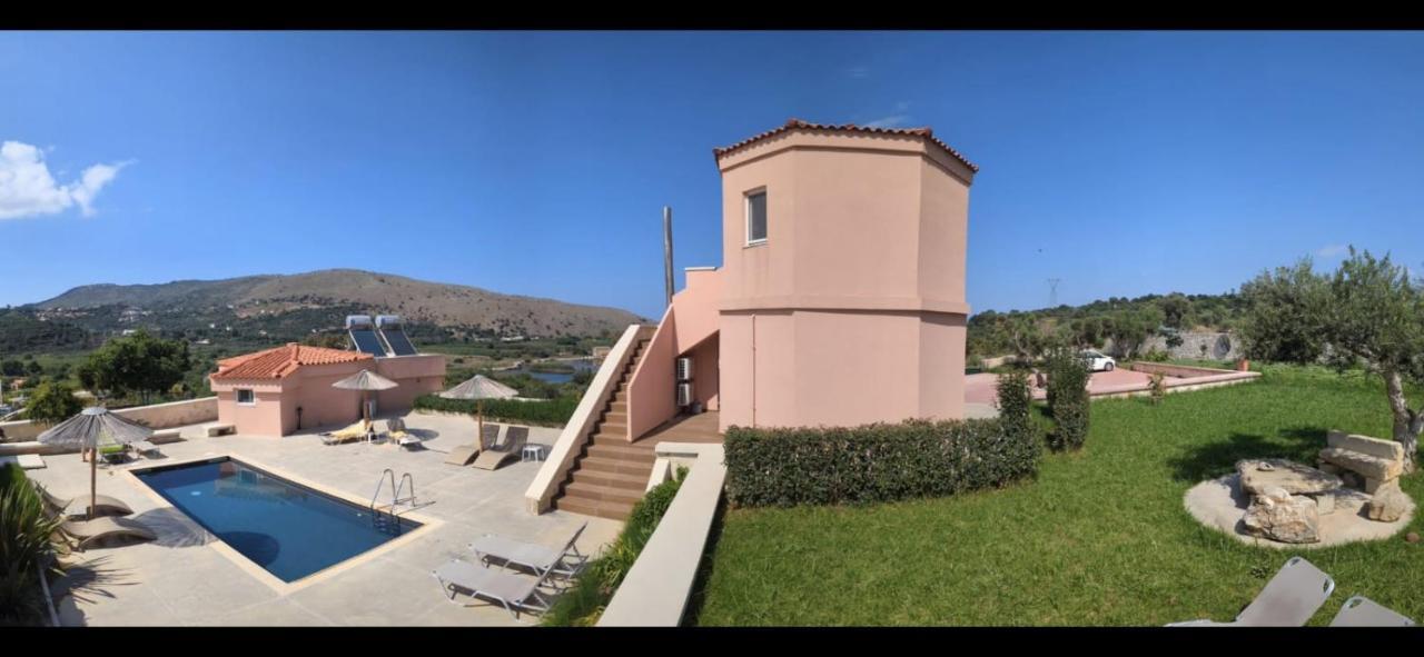 Georgioupoli Studio 2 With A Pool And Lake Views Exterior foto